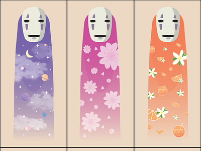 Spring Kaonashi Icons