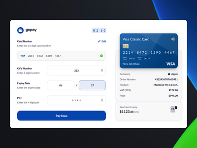 Payment Getway Design app apple banking card finance gateway light master card money order pay payment transaction trend uidesign uiux userinterface visa card web web design