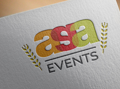 ASA EVENTS Logo Design branding corporate design graphic graphicdesign icon illustrator logo logo design