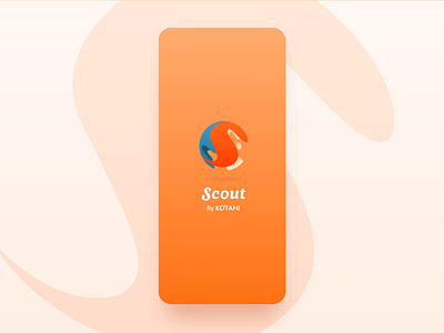Scout by KOTAHI animation branding chatbot design interaction mobile app product design ui ui design ux ux design