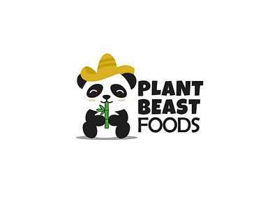 plantBEAST Foods Logo and Product Label app design illustration illustrator logo logo design logo design branding product label typography vector