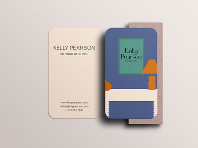 Interior Designer Brand Identity Design, Business Card Design