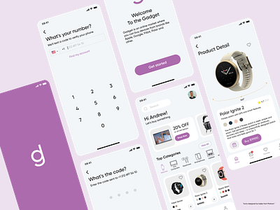 E-commerce — Gadget Store App