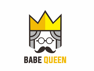 BABE Queen animation branding desaingrafis design flat icon illustration logo logodesign vector