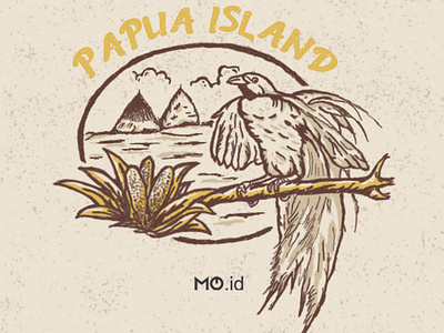 Papua Island branding design design art icon illustration illustrator logo logodesign logos
