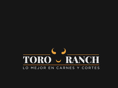 Toro Ranch - Brand Design brand brand design brand identity branding branding design design illustrator logo logo design logodesign minimal