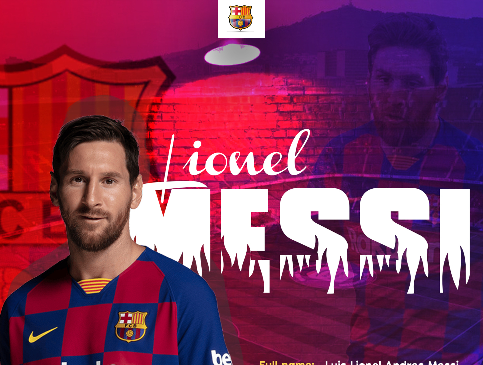 Messi by Joey Sarf on Dribbble