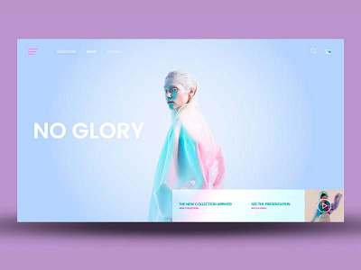 No GLORY design ui we web website