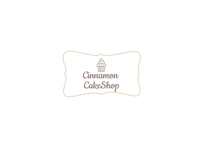 cinnamon cakeshop logo ideas art branding design graphic design logo typography ui ux vector website