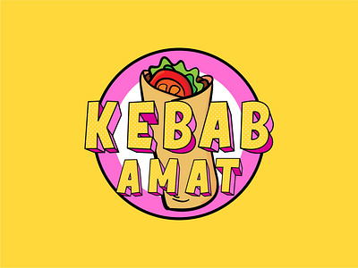 Kebab Logo design food kebab logo