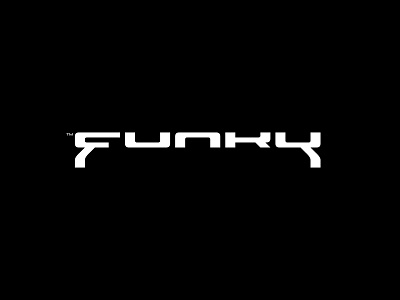 Funky wordmark