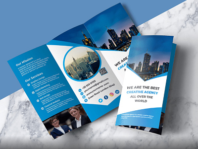 Corporate Tri-fold Brochure Design