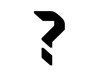 Question mark from an upcoming sans fonts question sans type