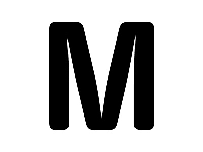 Letter M fonts latin m type