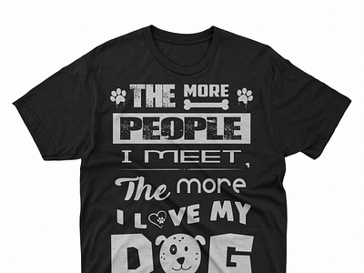 The More People T-Shirt design graphicdesign icon logo design t shirt tshirt tshirt art tshirtdesign tshirts typography vector
