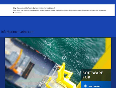 Marine Procurement Software