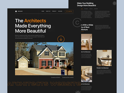 Misano - Architects Landing Page