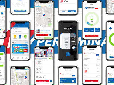 MyPertamina - Charging Station Mobile App pertamina ui