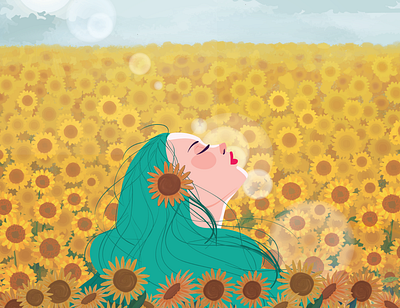 Sunflower Sea illustration