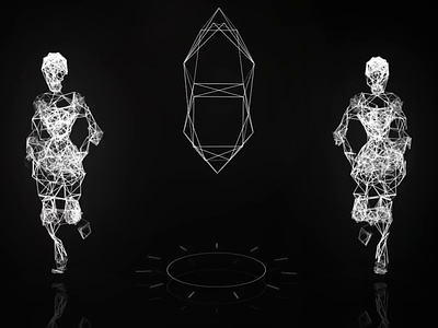 Sweat Crrystal 3d aftereffects codeart crystal deephouse generative geometric gif gifart loop mdcommunity motion perfectloop plexus rowbyte running surreal surrealism