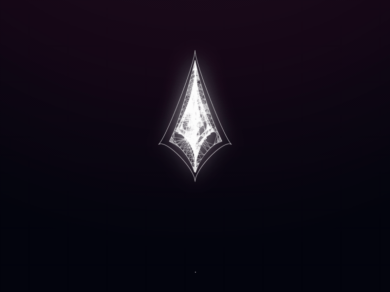 Bloom of Spear aftereffects blackandwhite codeart crystal design geometric geometry gifart mdcommunity minimal motion motionlovers plexus shape symbol