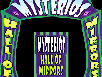 Mystero 02 design illustration photoshop typography video game art