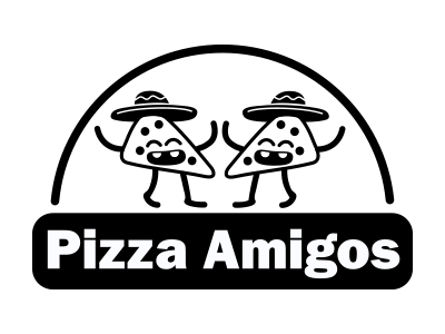 Pizza Amigos - Spiderman In-Game Signs design illustration logo typography vector video game art