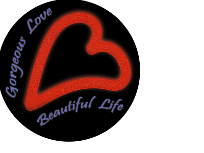 love is life beautiful branding concept design graphic design heart illustrator life logo love red vector