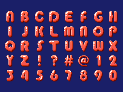 Balloon Fonts figma font illustration omletarcade typography vector