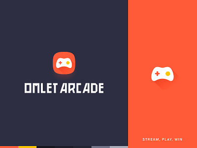 Omlet Arcade Logo app game logo stream