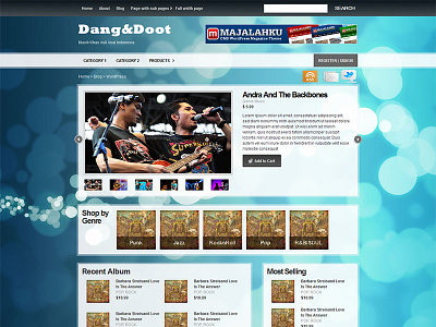 DangDoot e-Commerce WordPress Themes css ecommerce home html index landing themes wordpress