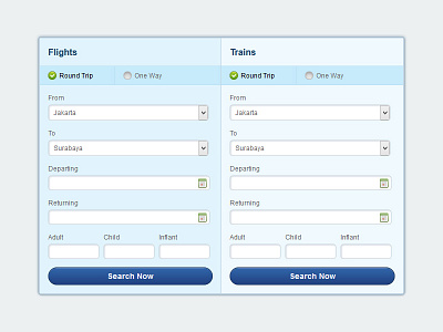 Tiket.com Search Form Widget Iframe box css element flights form html iframe search trains widget