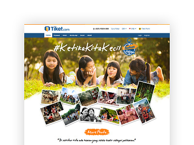 Sobat Jalan #KetikaKitaKecil header homepage instagram kids landing page random thumbnail travel web