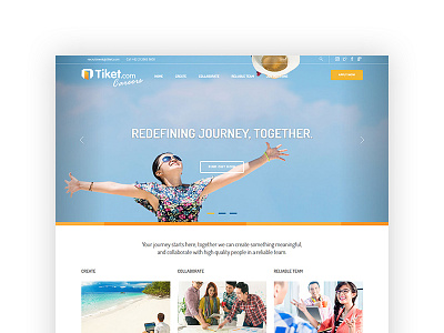 Tiket.com Careers Page