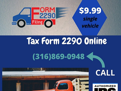 IRS Form 2290 | simple truck tax | heavy highway use tax | 2290 irs form 2290 irs form 2290