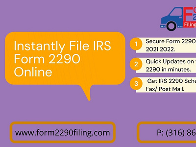 form 2290 online | irs form 2290 filing instructions | irs form