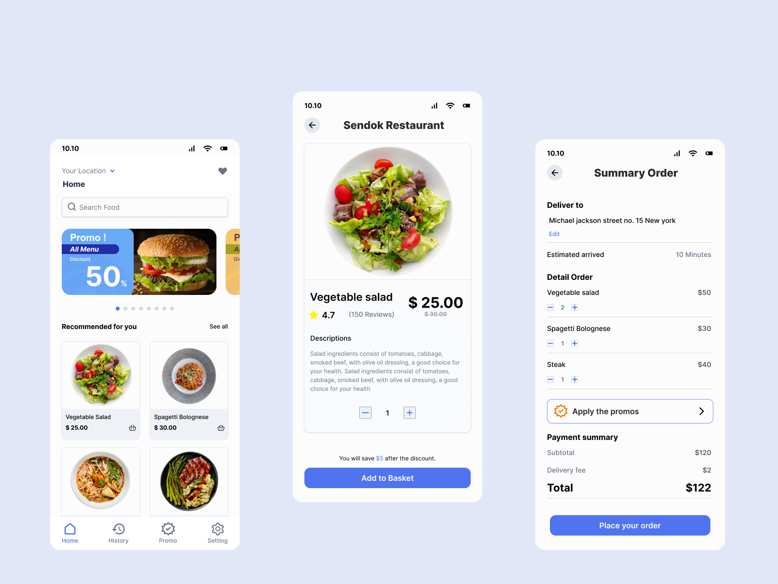 Food Delivery App Concept by Fajar Pratama on Dribbble