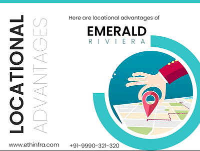 Locational Advantage (Emerald Riviera) branding illustration ui ui design ux