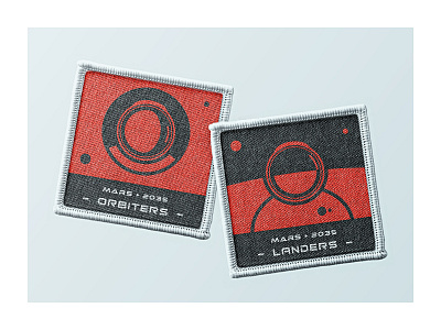Mars Insignia Patches insignia mars mission nasa patch planet red space