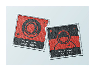 Mars Insignia Patches