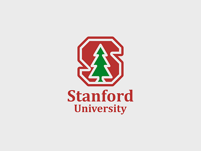 Stanford University Logo ~ Experimental design experimentation logo minimal branding minimalistic logos random stanford stanford university typography