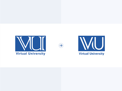 Virtual University Logo Redesign design lines logo pakistan redesign remake shapes university logo virtual university