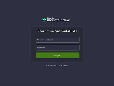 Trainingportal login