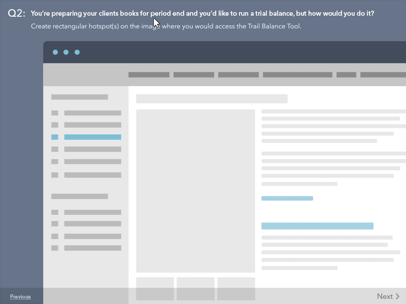 Image Hotspot answer hotspot marked up motion design prototype question ui ux wireframe wizard