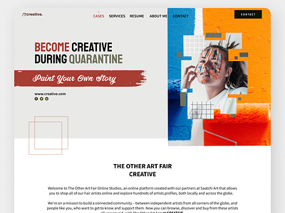 Painter Landing Page