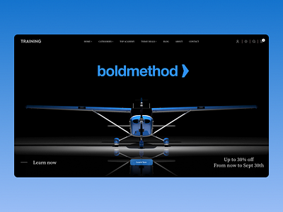Jet Training Web Concept art design graphic design illustrator minimal typography ui ux web website