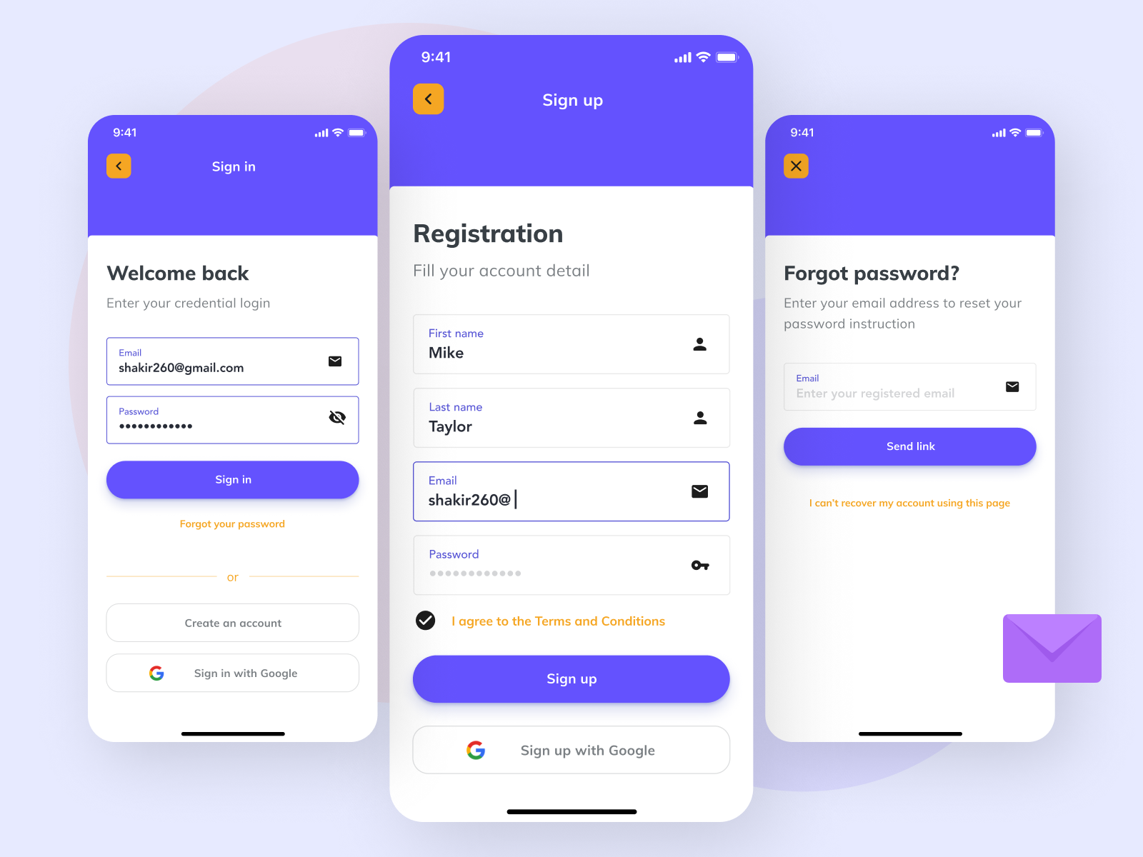 Online Registration App by David Peter on Dribbble