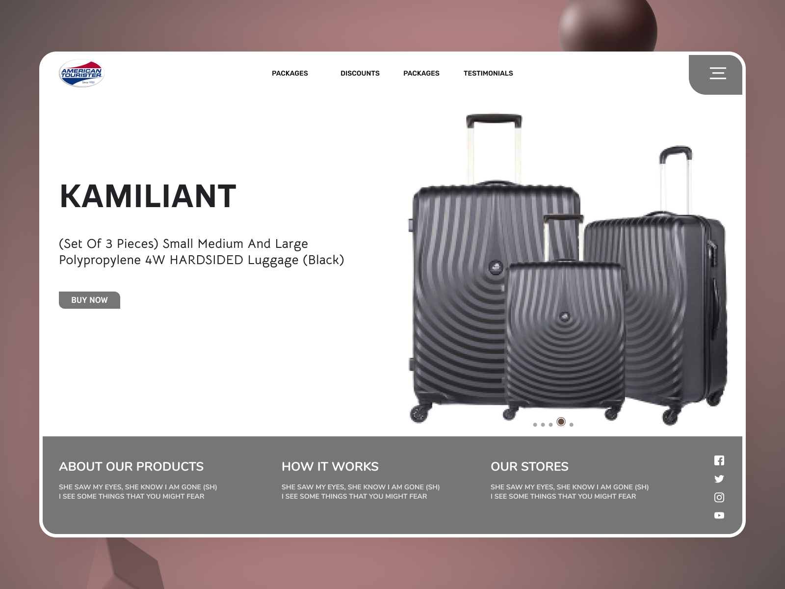Travelling bags by David Peter on Dribbble