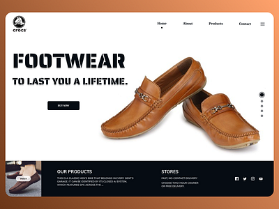 Foot Ware web Design