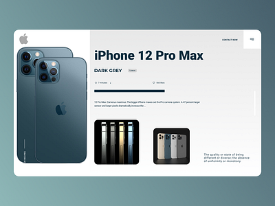 iPhone Selling Web Design